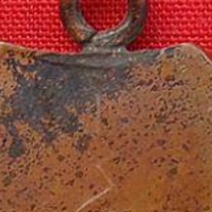 เหรียญหลวงพ่อพระธรรมจักร วัดเขาธรรมมูล จ.ชัยนาท รุ่นแรกห่วงเชื่อมเนื้อทองแดงปี พ.ศ.2461 หลวงปู่ศุขวัดปากคลองมะขามเฒ่า ปลุกเสกน่าเก็บไว้บูชาครับ - Image 4