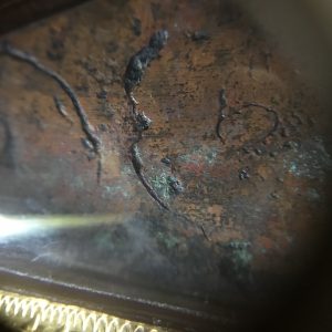 หลวงปู่ทวดหลังเตารีด พิมพ์ใหญ่ปั้มซ้ำเนื้อเถื่อนสวยแชมป์เลี่ยมทองคำกันนำ้ - Image 3