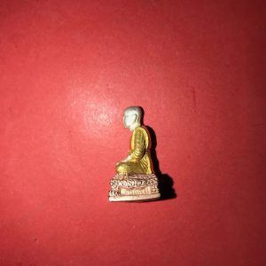 หล่อหลวงปู่อ๋อยเนื้อเงิน สามกษัตริย์ อุดกริ่งใต้ฐาน ปี 2539 - Image 3