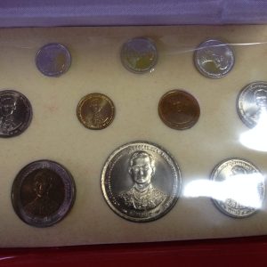 เหรียญฉลองสิริราชสมบัติ 50 ปี กาญจนาภิเษก ๙ มิ.ย. ๒๕๓๙ ครบชุด 10 เหรียญ - Image 2