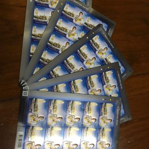 แสตมป์ในหลวง ร.10 ชุด บรมราชาภิเษก ดวง 10 บาบ จำหน่ายยกแผ่น - Image 4