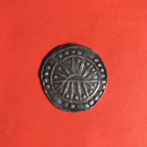 เงินโบราณยุคสมัยฟูนัน ( Funan )สวยงาม (อายุมากกว่า 1,000 ปี ) เหรียญที่ 3 - Image 3