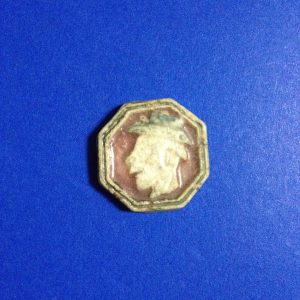 เงินปี๊ รูป กษัตริย์ (เบี้ยกระเบื้องโบราณ) - Image 2