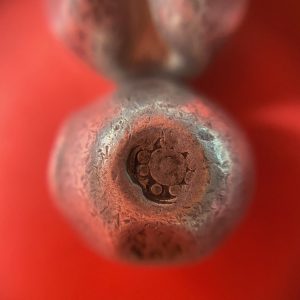 พดด้วงเม็ด 1 บาทสมัยพระนารายณ์ปี พ.ศ. 2199-2231ตราครุฑ สวยคมชัดมากๆ (เม็ดที่ 13) - Image 2