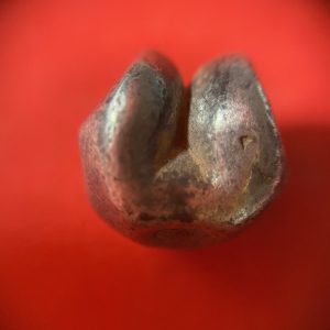 พดด้วงเม็ด 1 บาทสมัยพระนารายณ์ปี พ.ศ. 2199-2231ตราครุฑ สวยคมชัดมากๆ (เม็ดที่ 14) - Image 3