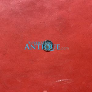 เหรียญเงินเฟื้องร.5 พ.ศ.2412  พระจุลมงกุฏ - พระแสงจักร สภาพสวยพอใข้ อันที่ 1 - Image 3