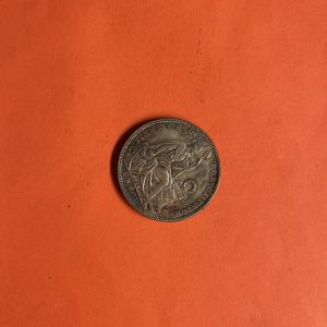 เหรียญเก่าเนื้อเงินประเทศ PERU สมัย FIRME Y FELIZ POR LA UNION ปี1924 มูลค่า UN SOL ตรงกับสมัย ร.6 ( พ.ศ.2467 ) - Image 2