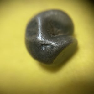 พดด้วงเม็ด 1 บาทสมัยพระนารายณ์ปี พ.ศ. 2199-2231ตราครุฑ (เป็นครุฑก้าวหน้า) เม็ดที่ 17 ตราประจำแผ่นดินชัดมากๆ - Image 4